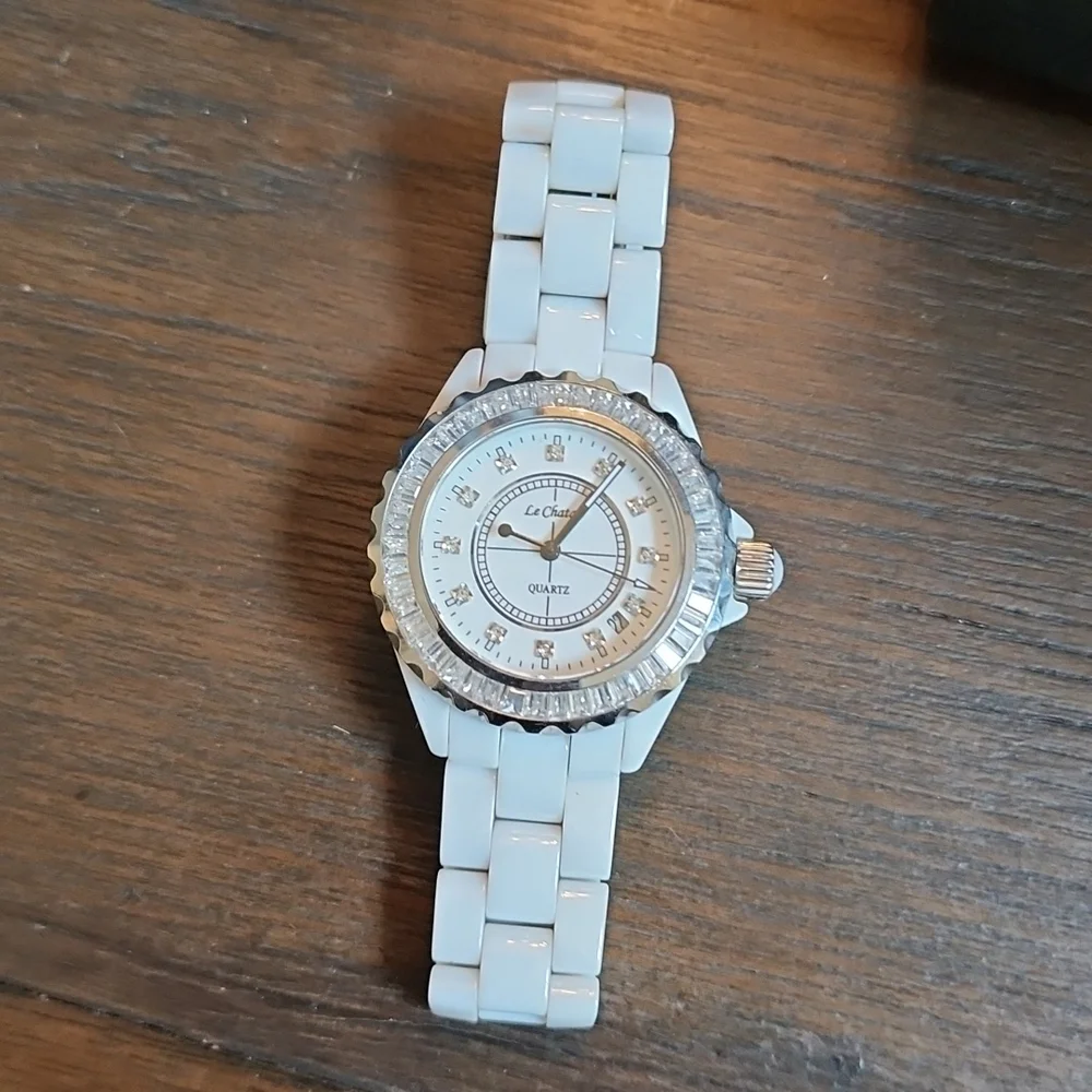 Le chatau watch bracelet ! with some links taken out